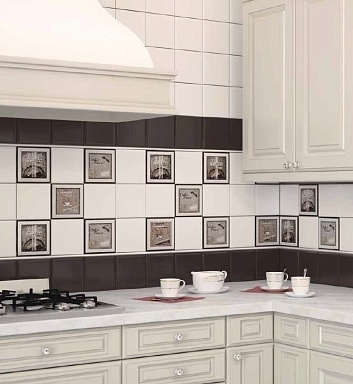 Декор Monopole Coffee Time Brown B 15*15