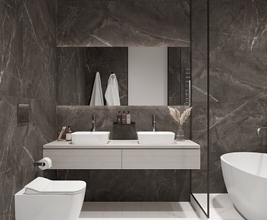 Керамогранит Laparet LP6012G0041R Timeless Taupe серо-бежевый матовый карвинг 59,5х119,1