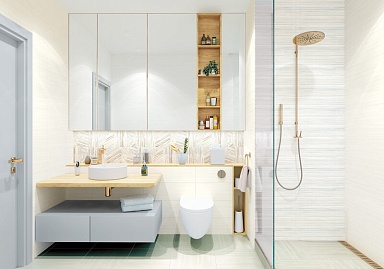 Керамогранит Delacora FT4BLR00 Blur White 41x41