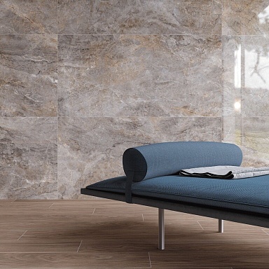 Керамогранит Vitra K951939R0001VTE0 Wood-X Орех Голд Терра Матовый R10A Ректификат 20x120