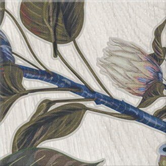 Декор Mainzu Decor Blue Leaves 20x20