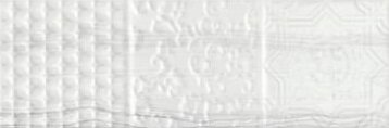 Плитка Monopole Belvedere Relieve Blanco 10x30
