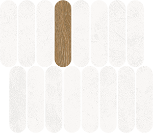 Мозаика VIVES 41QL Mosaico Rockaway Blanco R10 27x31