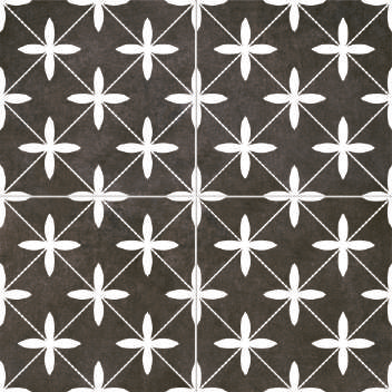 Керамогранит Dualgres Poole Black 44,5x44,5