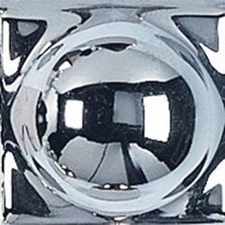 Декоративная вставка Adex ADNE8058 TACO ESFERA PLATA 2X2