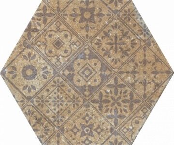 Декор Monopole Pompeia Decor Marron 20х24