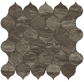 Мозаика Atlas Concorde Italy 9EDB Marvel Absolute Brown Drop Mosaic 27.2x29.7