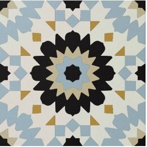 Декор Winckelmans 150N511D003 Decor Amsterdam 03 (NOI, BAS, ONT, BEP, JAU) 15x15