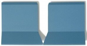 Плинтус Winckelmans 100TE0BEF Angle Ext. DARK BLUE BEF 10x10