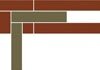 Metlah.Store М6121/6721-У Бордюр №3 на сетке угловой 230x76