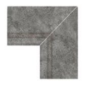 Бордюр Serapool Внутренний угол 90° Pool Garden Anthracite Handle 30x30