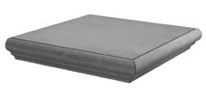 Kerama Marazzi SG913000NGTA Ступень угловая Коллиано серый матовый 30x30x0,8