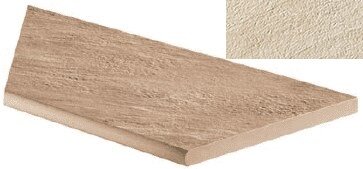Керамогранит Атлас Конкорд Россия 620090000307 Cliff Bianco Round Angolo Sx 30x60