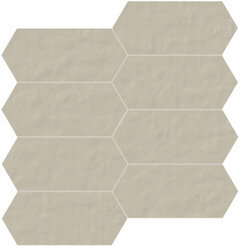 Декор Casa Dolce Casa 749587 Neutra 6.0 02 Polvere Mosaico C Esagono 7,5x15 30x30