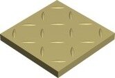 Ступень Winckelmans 100CA0R10COG cx.10 RELIEF R10 COGNAC COG 10x10
