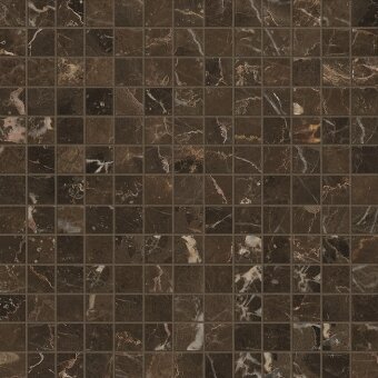 Декор Caesar Anima Dark Emperador Composizione F Lucidato 30*30