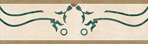 Бордюр Marmocer PJD-SDPH071 71 Waterjet Border (Cullinan) 80x24