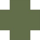 Керамогранит Winckelmans 070CRVEA Cross 7 Green Australian VEA 7x7