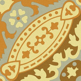 Декор Winckelmans 150N501D002 Lille 2 ( Yellow, Ivory, Pale Grey, Coffee)15x15