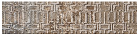 Декор Gayafores Deco Brickbold Ocre 8,15*33,15