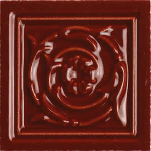Декоративная вставка Petracers BS TOZ 01 Tozzetto Bordeaux 8x8