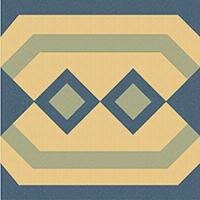 Декор Winckelmans 100E021F301 ENC 21F Cognac (D.Blue, L.Blue) 10x10