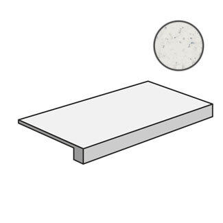 Ступень Italon 620070000975 Charme Extra Carrara Scalino Frontale 33x60