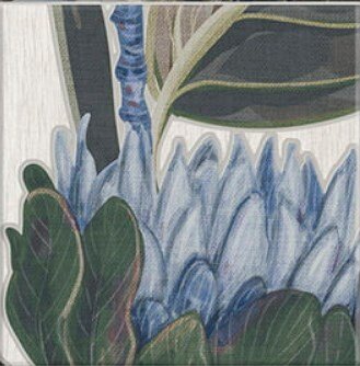 Декор Mainzu Decor Blue Leaves 20x20