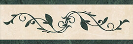 Бордюр Marmocer PJD-SDPH073 73 Waterjet Border (Vines) 60х20