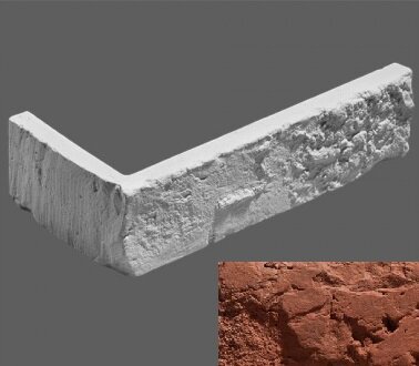 Искусственный камень Leonardo Stone Угловой элемент Прованс 408 23,5/11x6,5x1,6