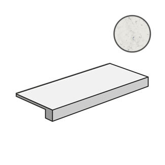 Ступень Italon 620070000993 Charme Extra Carrara Scalino Frontale 33x120