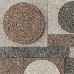Декор Cedit 778015 Compatta Inserti Melange 3D 30x30
