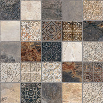 Керамогранит Gayafores Пол DECO CALZADA ARDESIA 45*45