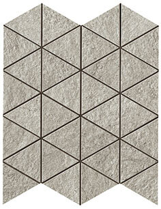 Декор Atlas Concorde Italy AN7H Klif Silver Triangles 28,5x33
