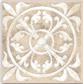 Декоративная вставка Kerama Marazzi A1294/SG1550 Сонет беж 4.7x4.7