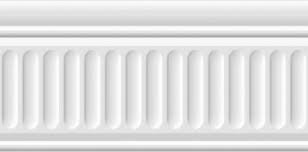 Kerama Marazzi 19048/3F бордюр Бланше белый структурированный 20*9.9