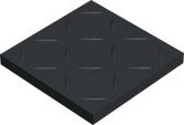 Ступень Winckelmans 100CA0R10NOI cx.10 RELIEF R10 BLACK NOI 10x10