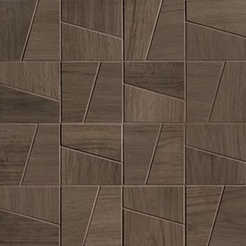 Мозаика FAP Ceramiche fOBG Nest Brown Slash Mosaico Matt 30x30