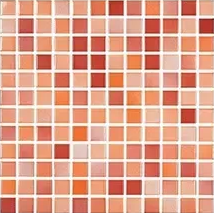 Мозаика Serapool VC.2.01.0605 Versicolor Mosaic Red-Orange 2,5x2,5 30x30