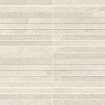 Мозаика Coliseumgres 610110001033 Ardesia White Mosaico Strip 30x30