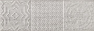 Плитка Monopole Genesis Relieve Gris 10x30
