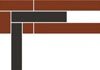 Metlah.Store М6121/6321-У Бордюр №3 на сетке угловой 230x76