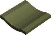Керамогранит Winckelmans 100CH0VEA Channel GREEN AUSTRALIAN VEA 10x10