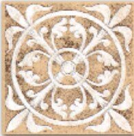 Декоративная вставка Kerama Marazzi C1294/SG1550 Сонет песочный 4.7x4.7