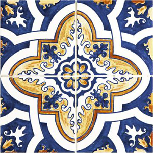 Плитка DeShun Ceramics Mix Art Decor DC09 20x20