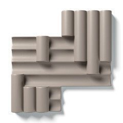 Декор Cedit 760356 Rilievi 01 Tortora 50mm 36x35