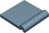 Керамогранит Winckelmans 100FG0BEU POOL EDGE BLUE BEU10x10