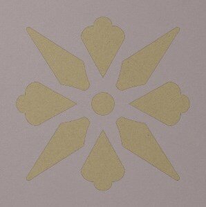 Декор Winckelmans 150N006D001 Decor Enc 06 Fleur 01 (PAR, LIN) 15x15
