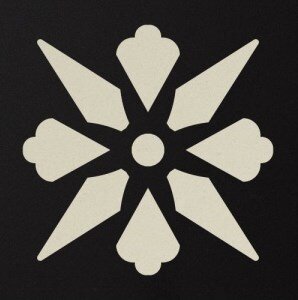 Декор Winckelmans 150N006D004 Decor Enc 06 Fleur 04 (BAU, NOI) 15x15