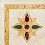 Декоративная вставка Marmocer PJD-SDPH098 98 Waterjet Border (Sicilian) 20x20